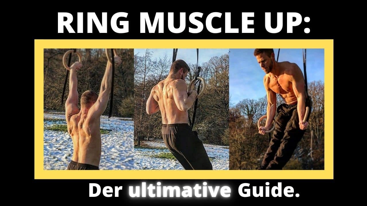 Stricter Ring Muscle Up im Schnee